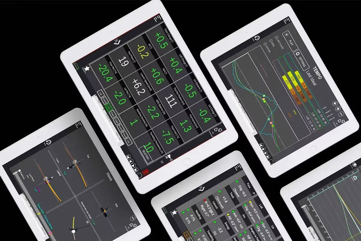 Capto Gen 2 data shown on a tablet device