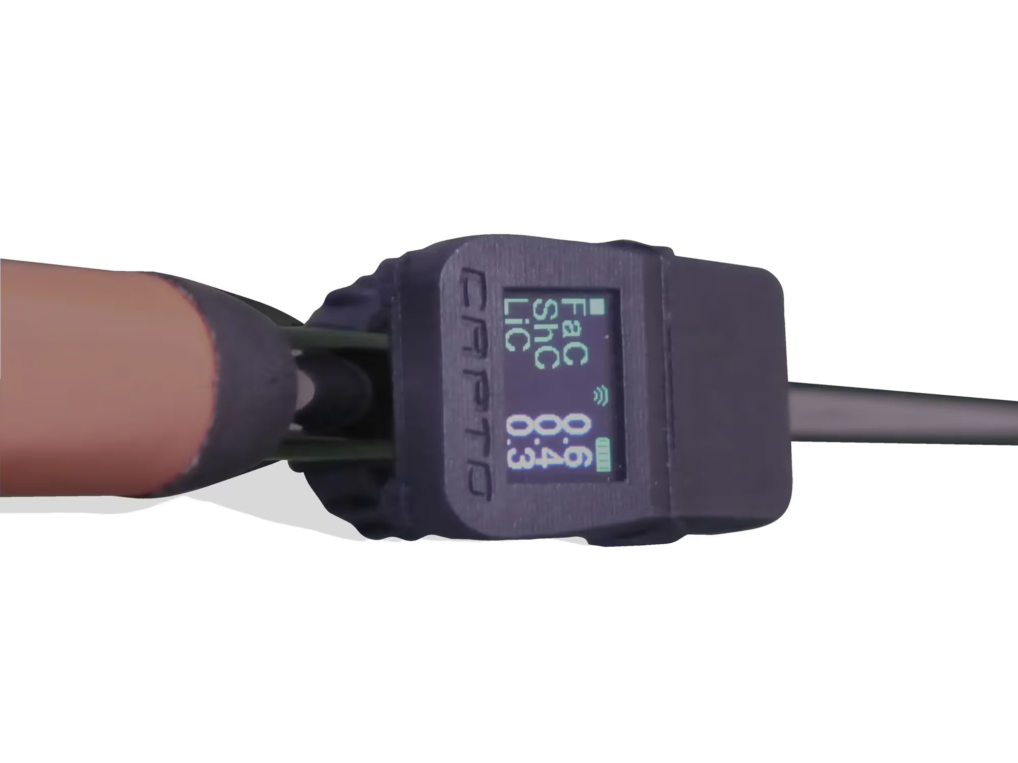 Capto Gen 3 Device CAD Render showing correct mounting on a Putter.
